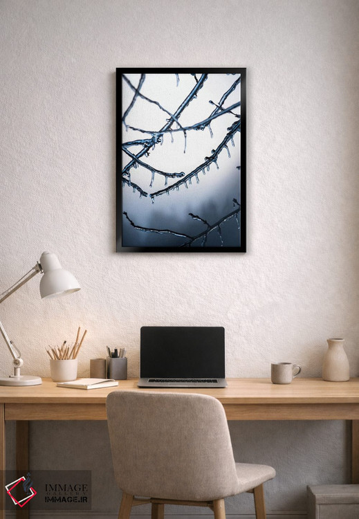 تابلو دکوراتیو یخ زده اثر لوکاس مور - D3B