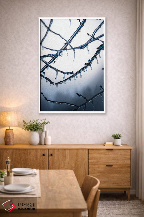 تابلو دکوراتیو یخ زده اثر لوکاس مور - D4W