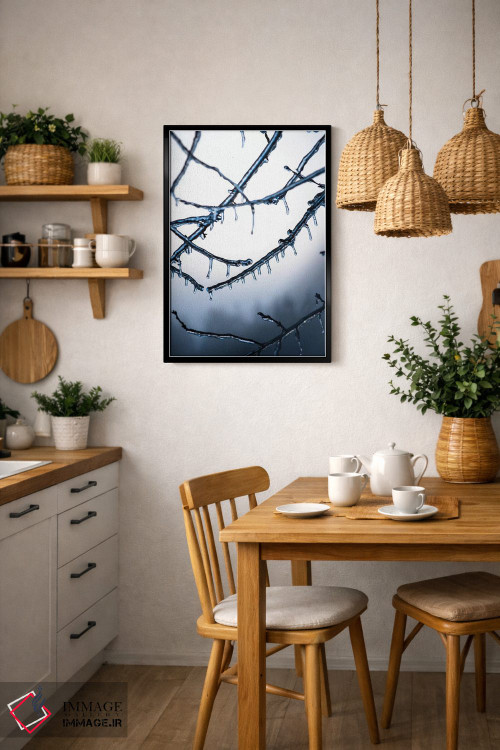 تابلو دکوراتیو یخ زده اثر لوکاس مور - D6B