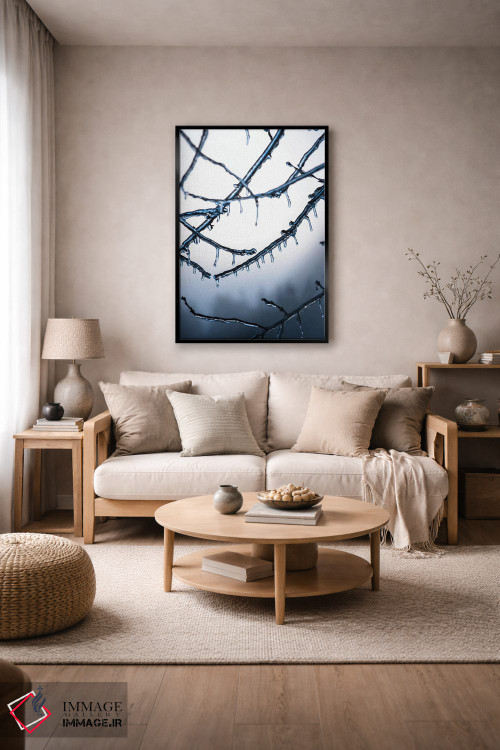 تابلو دکوراتیو یخ زده اثر لوکاس مور - D5B