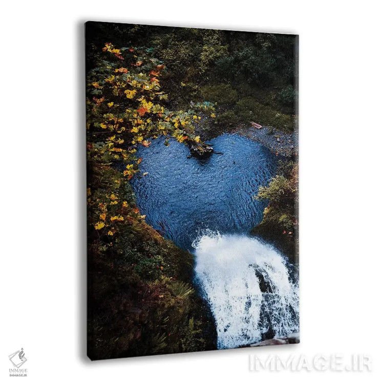 تابلو دکوراتیو عشق به طبیعت اثر لوکاس مور - نمای پرسپکتیو محصول