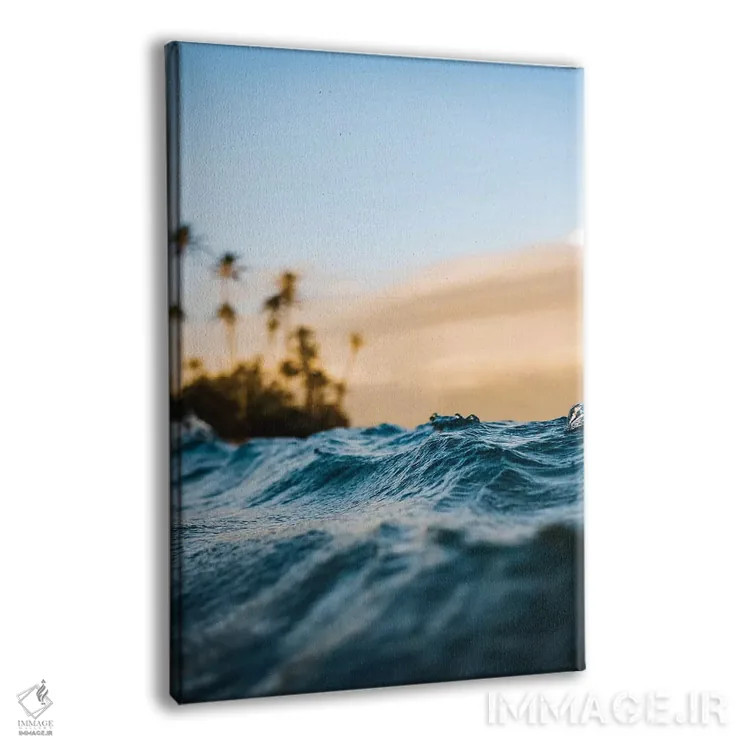 تابلو دکوراتیو در دریا اثر لوکاس مور - نمای پرسپکتیو محصول