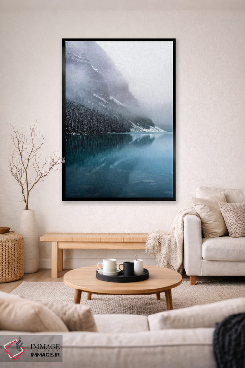 تابلو دکوراتیو انعکاس مه آلود اثر لوکاس مور - D2B