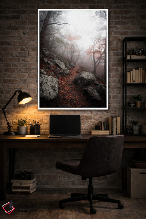 تابلو دکوراتیو جنگل اسرارآمیز اثر لوکاس مور - D3W