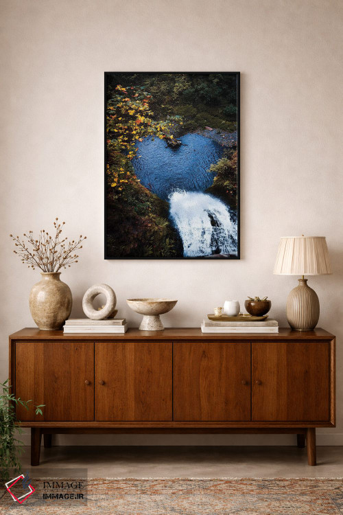 تابلو دکوراتیو عشق به طبیعت اثر لوکاس مور - D1B