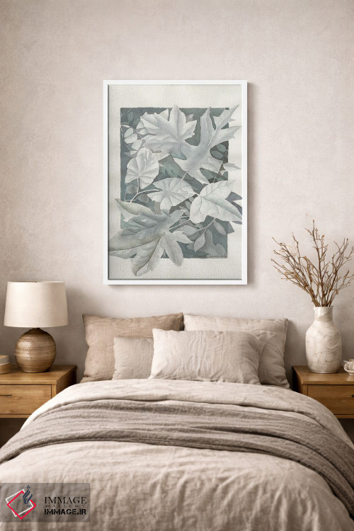 تابلو دکوراتیو برگ های پاییزی اثر لیز کاوینگتون - D1W