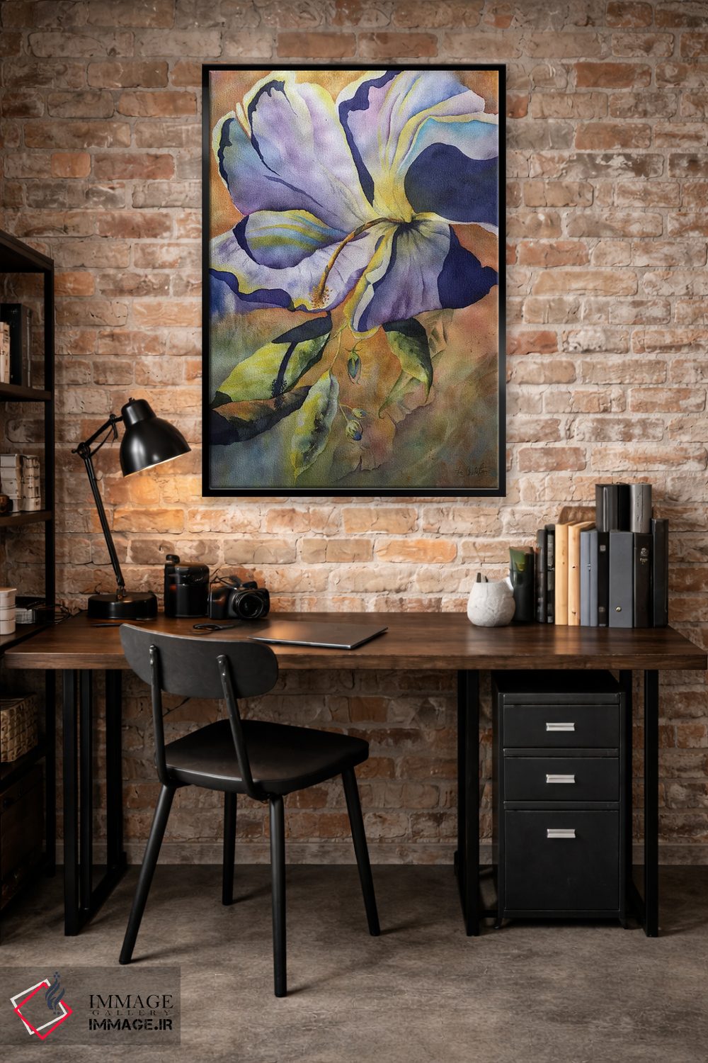 تابلو دکوراتیو شکوفه اثر لیز کاوینگتون - D5B