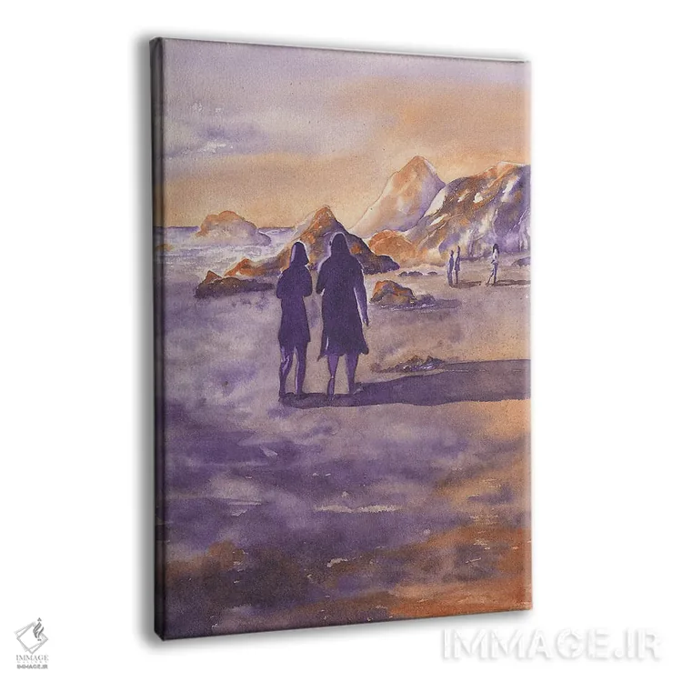 تابلو دکوراتیو ساحل ایالتی ال ماتادور اثر لیز کاوینگتون - نمای پرسپکتیو محصول