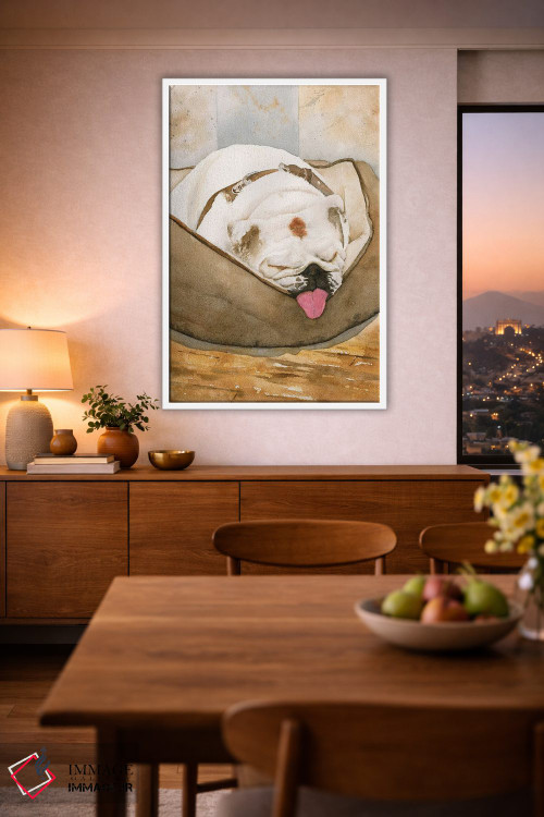 تابلو دکوراتیو شیرین و دوست داشتنی اثر لیز کاوینگتون - D1W