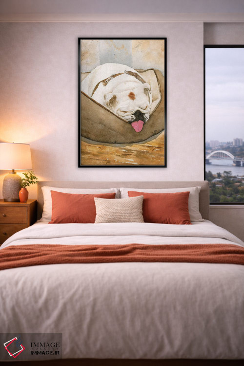 تابلو دکوراتیو شیرین و دوست داشتنی اثر لیز کاوینگتون - D5B