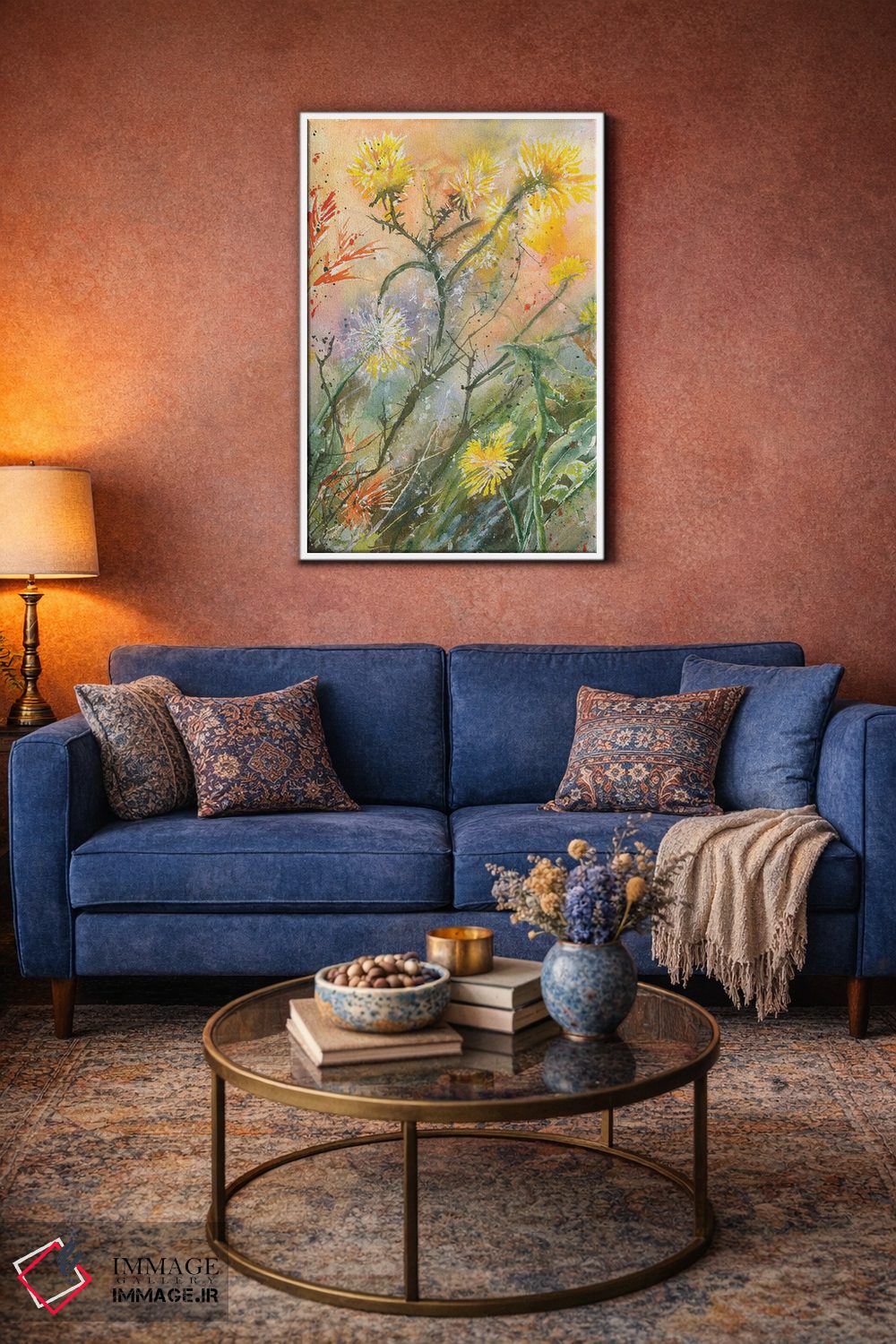 تابلو دکوراتیو قاصدک ها اثر لیز کاوینگتون - D5W