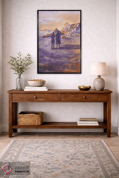 تابلو دکوراتیو ساحل ایالتی ال ماتادور اثر لیز کاوینگتون - D3B