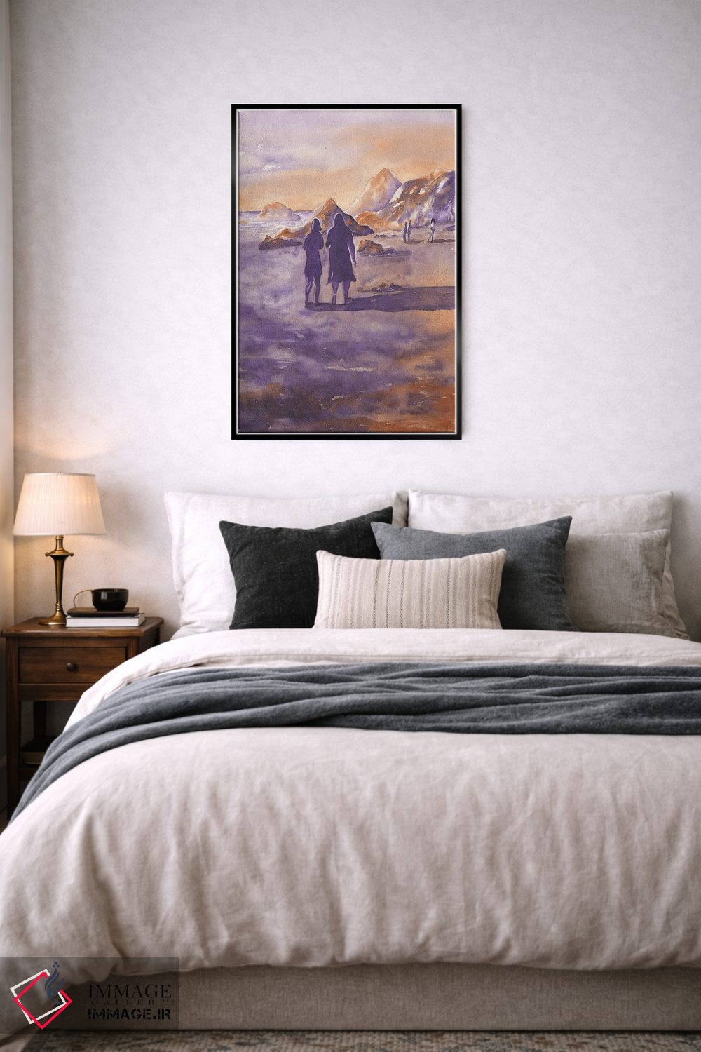 تابلو دکوراتیو ساحل ایالتی ال ماتادور اثر لیز کاوینگتون - D6B