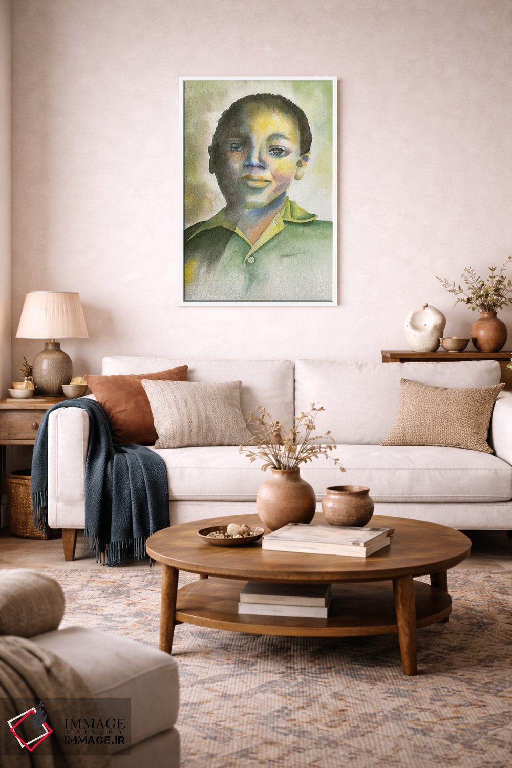 تابلو دکوراتیو غول مهربان اثر لیز کاوینگتون - D2W