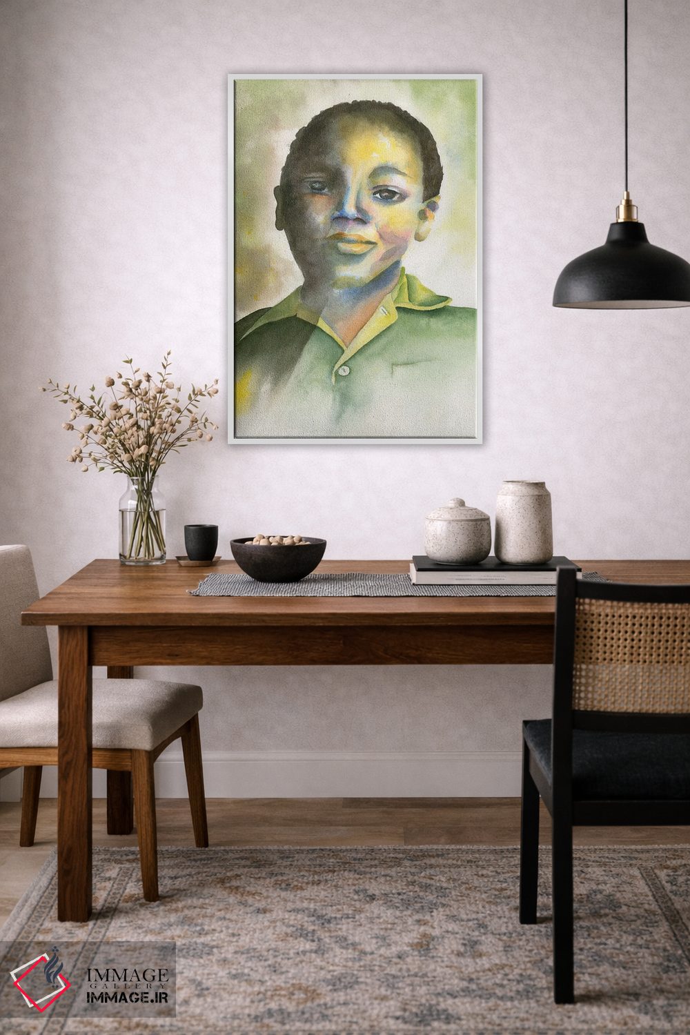 تابلو دکوراتیو غول مهربان اثر لیز کاوینگتون - D3W