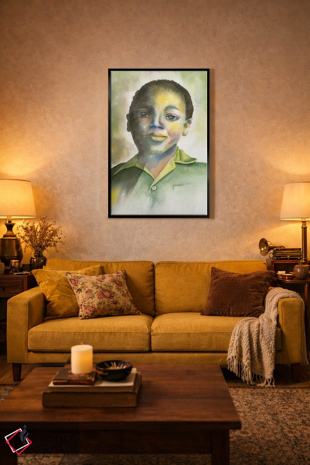 تابلو دکوراتیو غول مهربان اثر لیز کاوینگتون - D4B