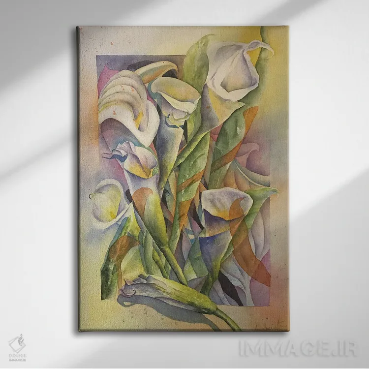 تابلو دکوراتیو مورد علاقه های من اثر لیز کاوینگتون - نمای روبهرو روی دیوار