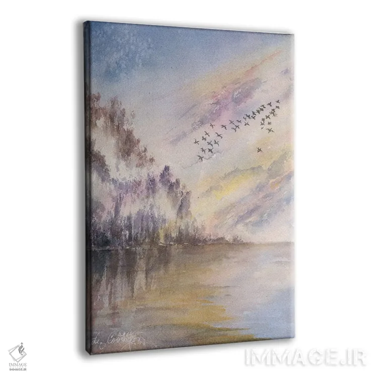 تابلو انتزاعی کوچ اثر لیز کاوینگتون - نمای پرسپکتیو محصول