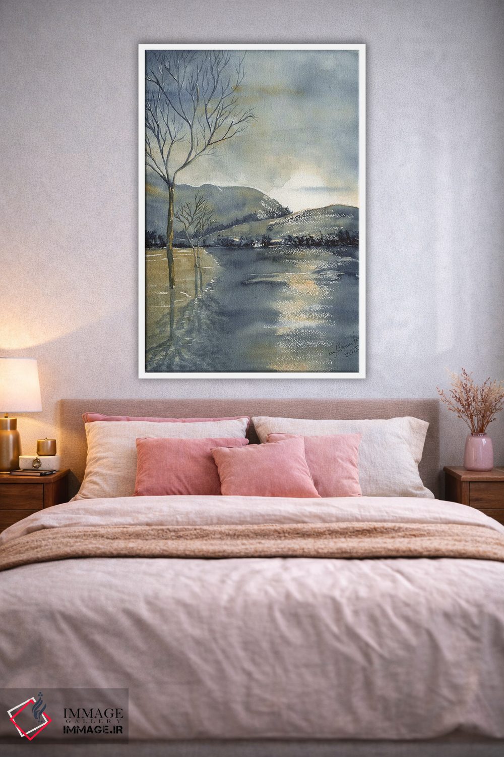 تابلو دکوراتیو درخت مهتابی ۲ اثر لیز کاوینگتون - D2W