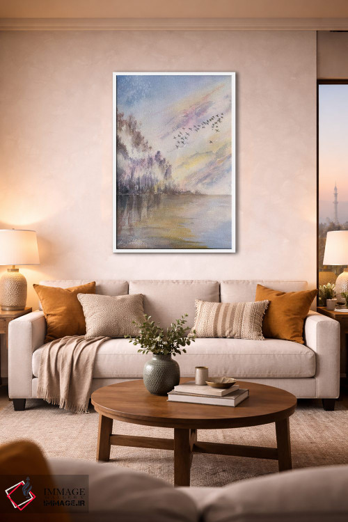 تابلو انتزاعی کوچ اثر لیز کاوینگتون - D1W
