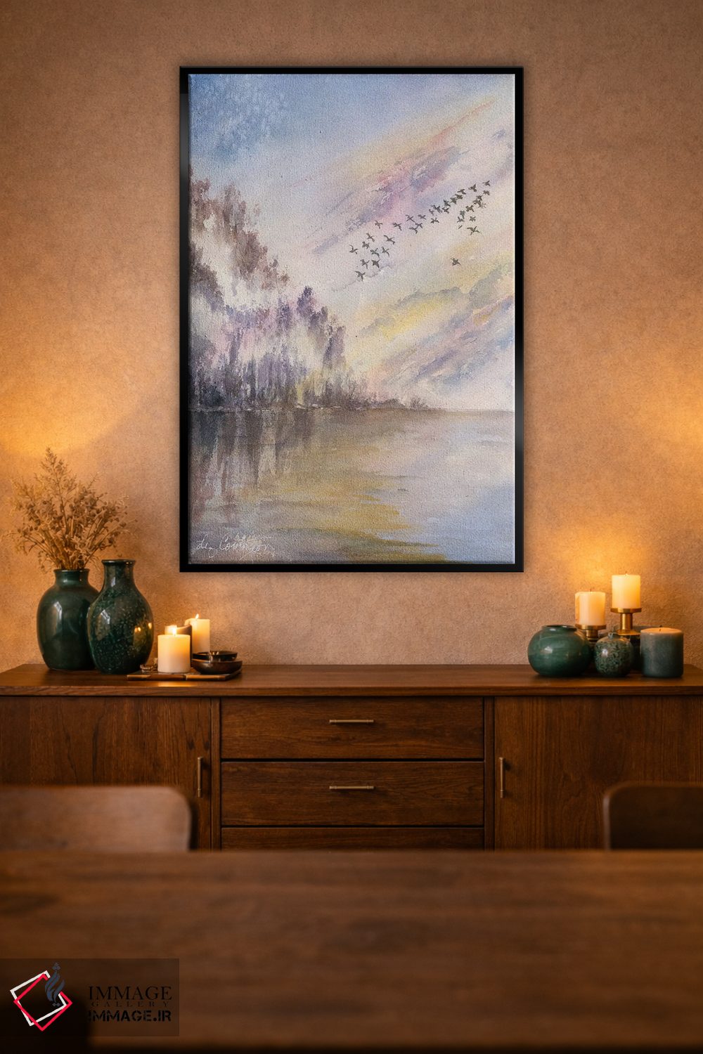 تابلو انتزاعی کوچ اثر لیز کاوینگتون - D2B