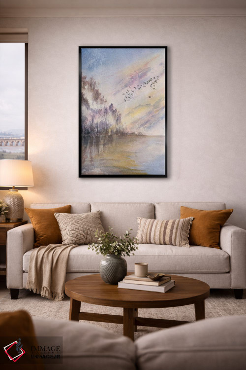 تابلو انتزاعی کوچ اثر لیز کاوینگتون - D5B