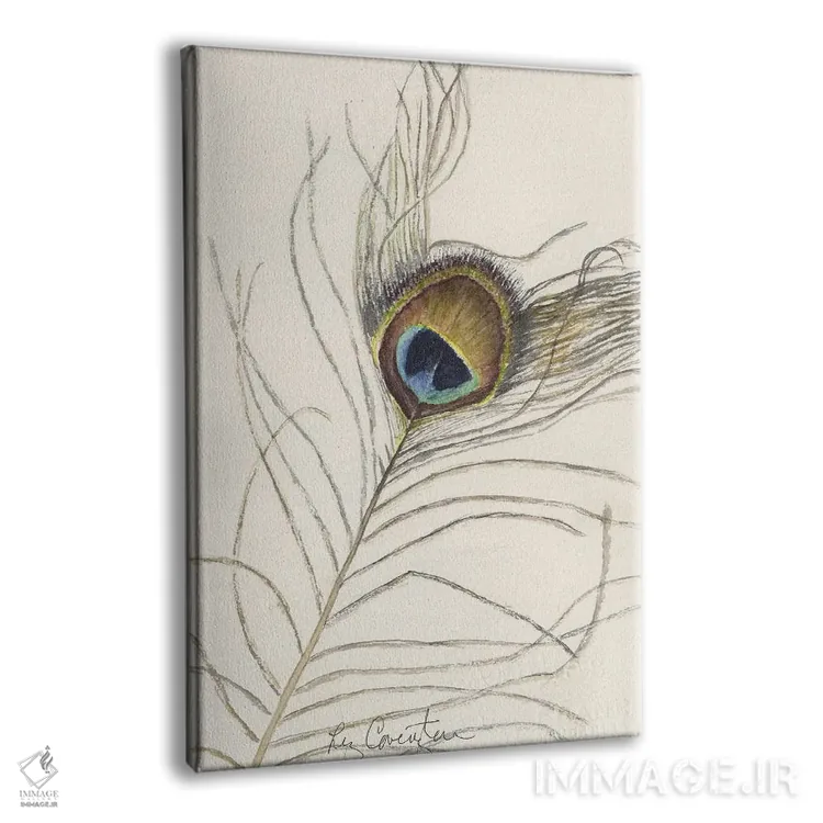 تابلو دکوراتیو چشم اثر لیز کاوینگتون - نمای پرسپکتیو محصول