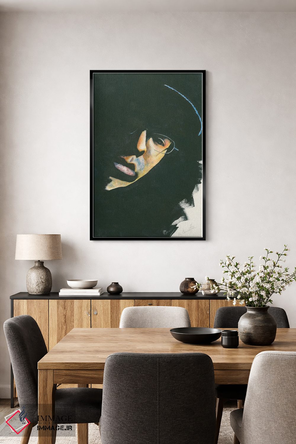 تابلو دکوراتیو انعکاس اثر لیز کاوینگتون - D3B