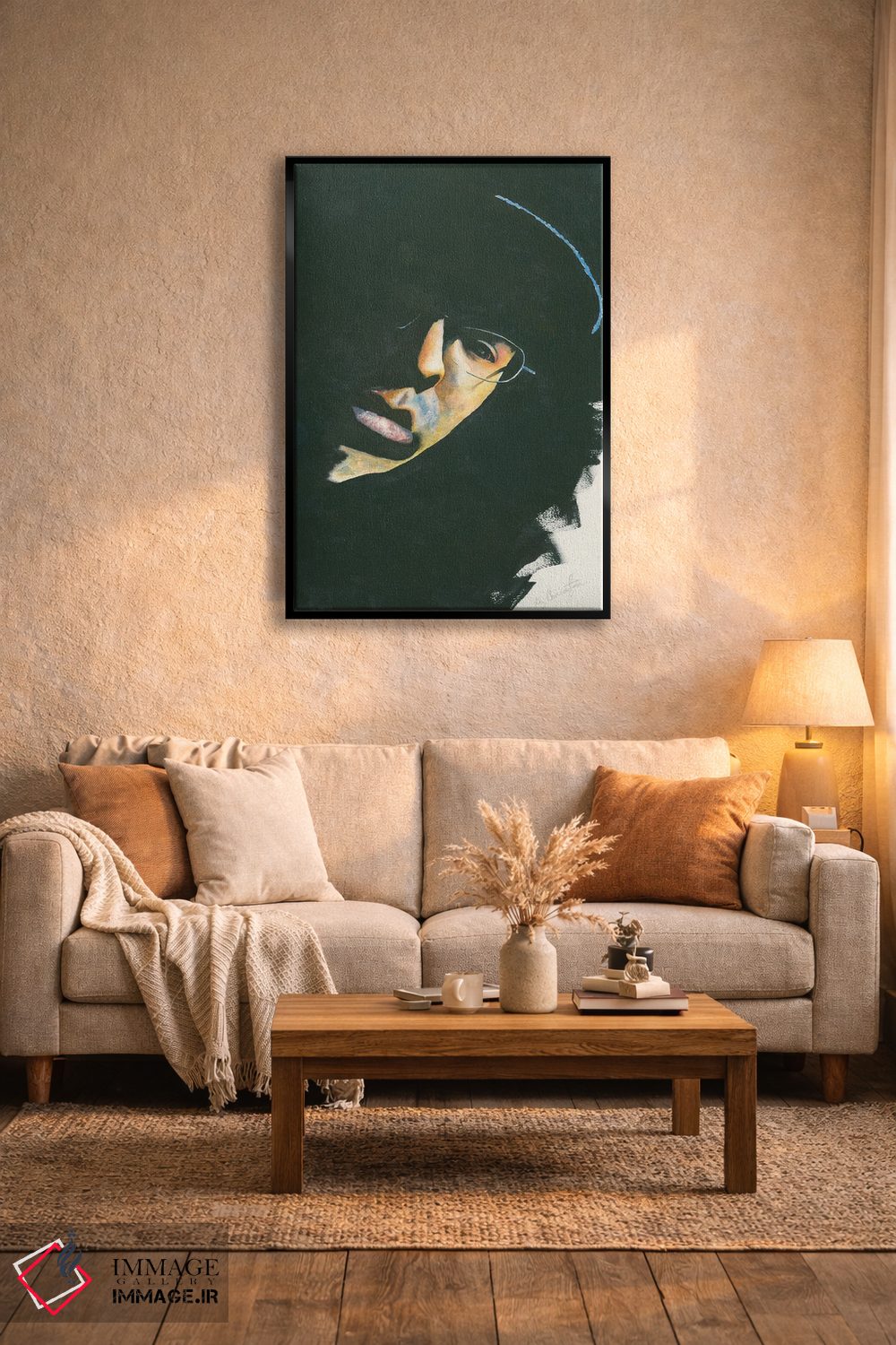 تابلو دکوراتیو انعکاس اثر لیز کاوینگتون - D4B