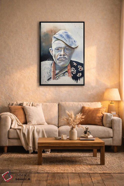 تابلو دکوراتیو رئیس اثر لیز کاوینگتون - D5B