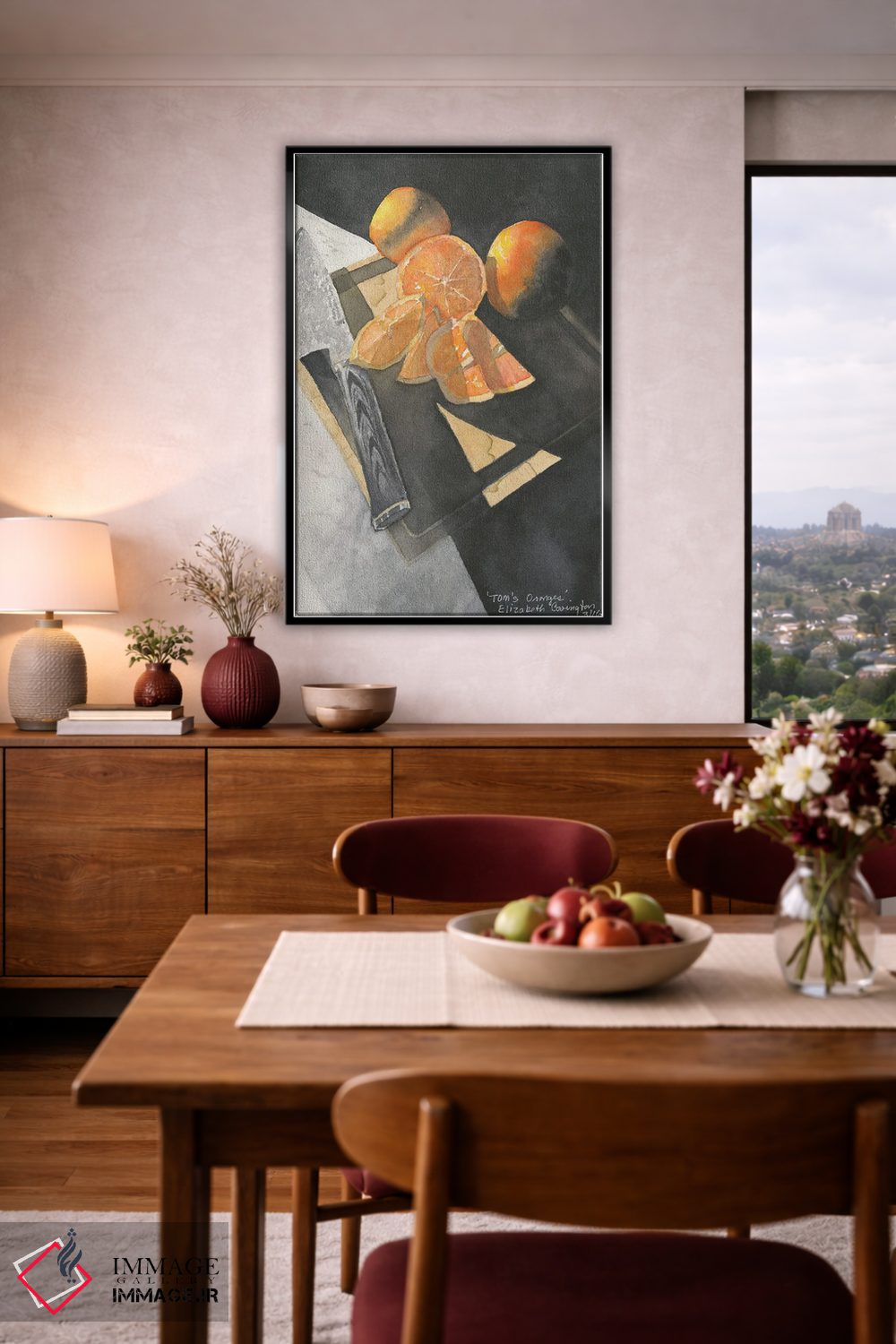 تابلو دکوراتیو پرتقال های تام اثر لیز کاوینگتون - D4B