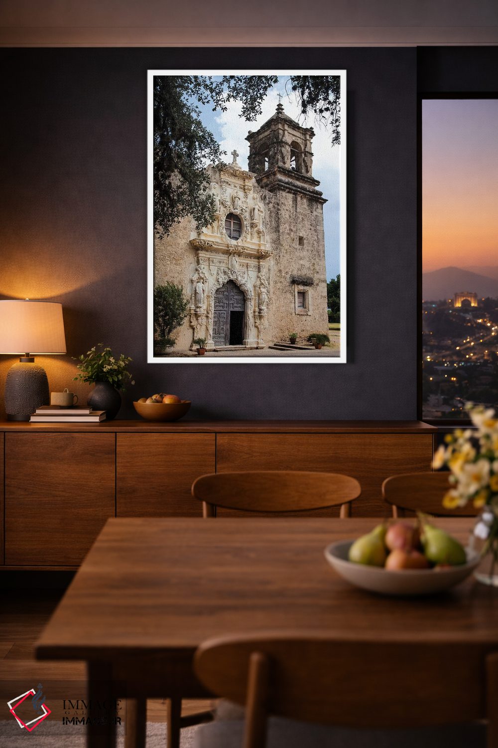 تابلو دکوراتیو هنرمندی و صنایع دستی در کلیسای میسیون سن خوزه، سن آنتونیو اثر لری دیتو - D4W