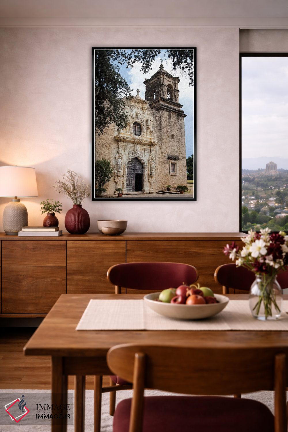 تابلو دکوراتیو هنرمندی و صنایع دستی در کلیسای میسیون سن خوزه، سن آنتونیو اثر لری دیتو - D6B