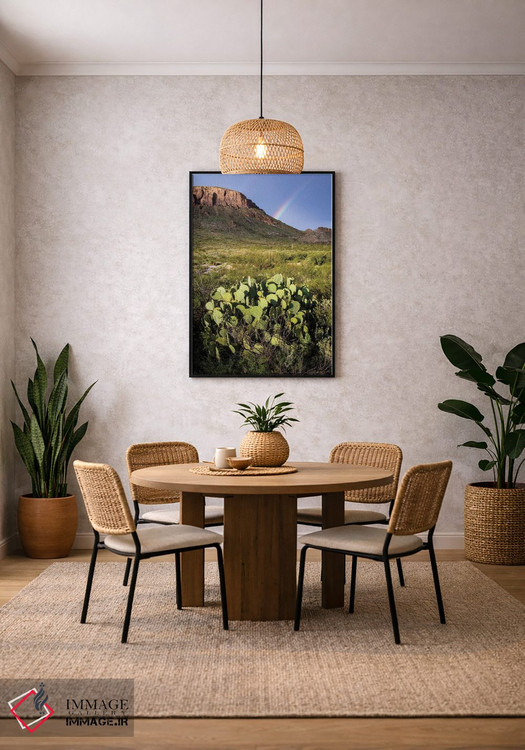 تابلو دکوراتیو بیابان چی واوا اثر لری دیتو - D4B