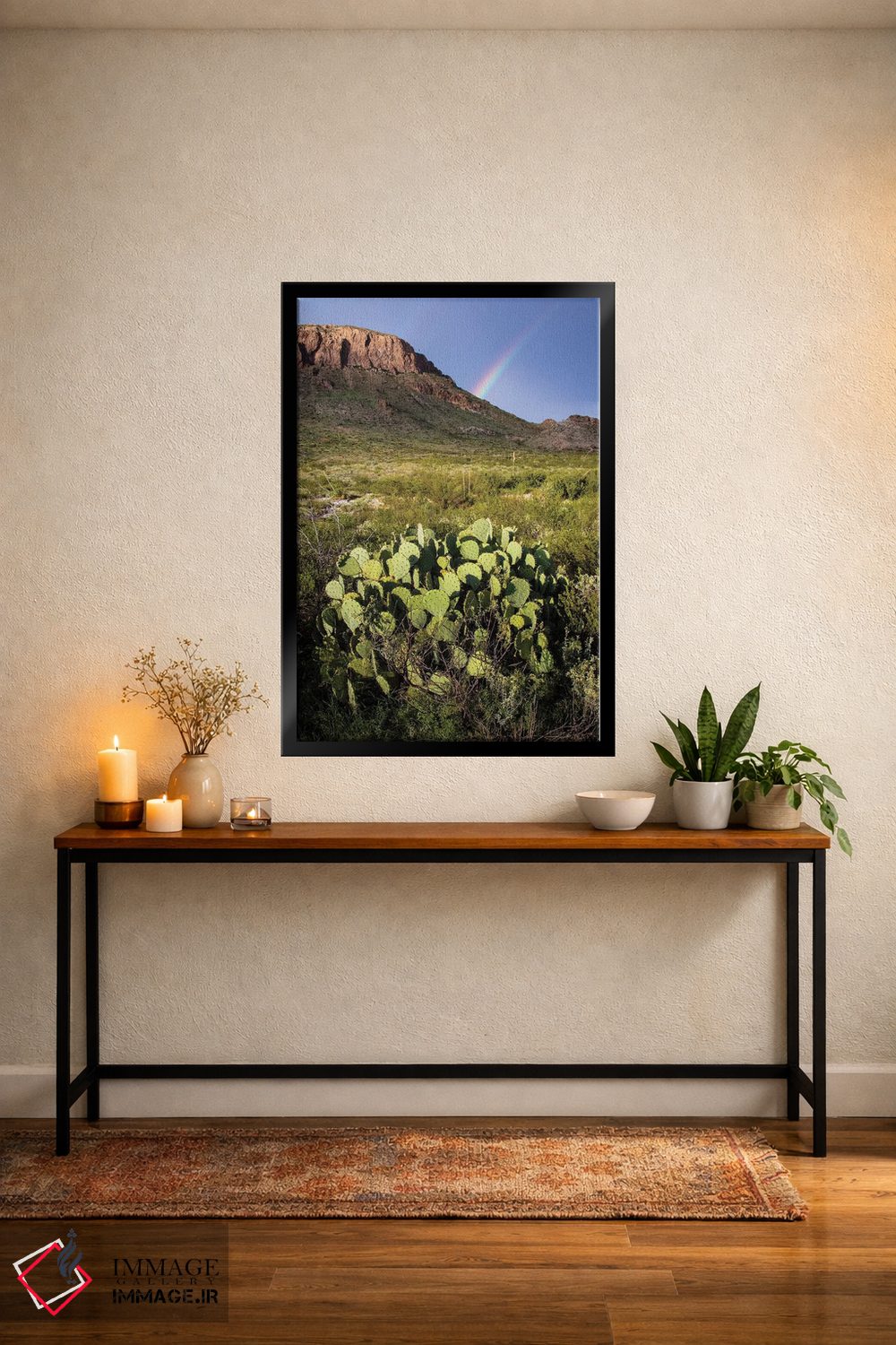 تابلو دکوراتیو بیابان چی واوا اثر لری دیتو - D6B