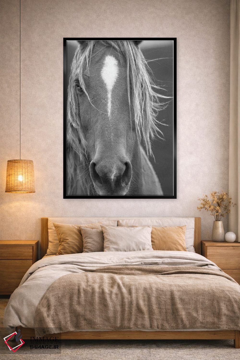 تابلو دکوراتیو نمای نزدیک اثر سالی لیندن - D2B