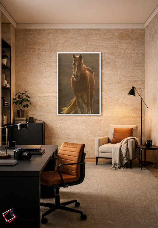 تابلو دکوراتیو در باد وزان اثر سالی لیندن - D6W