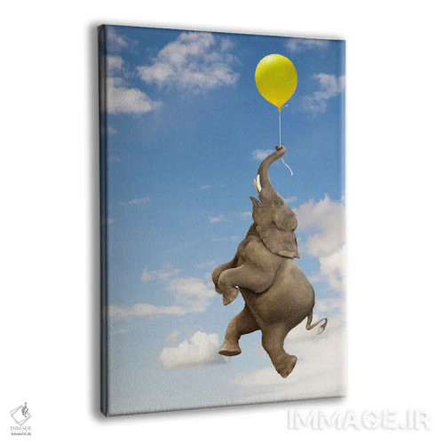 تابلو دکوراتیو سبکی باور نکردنی وجود اثر لوند روزر - نمای پرسپکتیو محصول