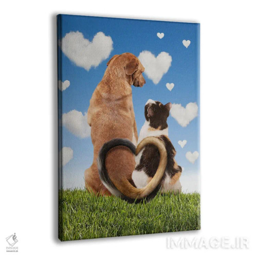 تابلو دکوراتیو عشق تابستانی اثر لوند روزر - نمای پرسپکتیو محصول