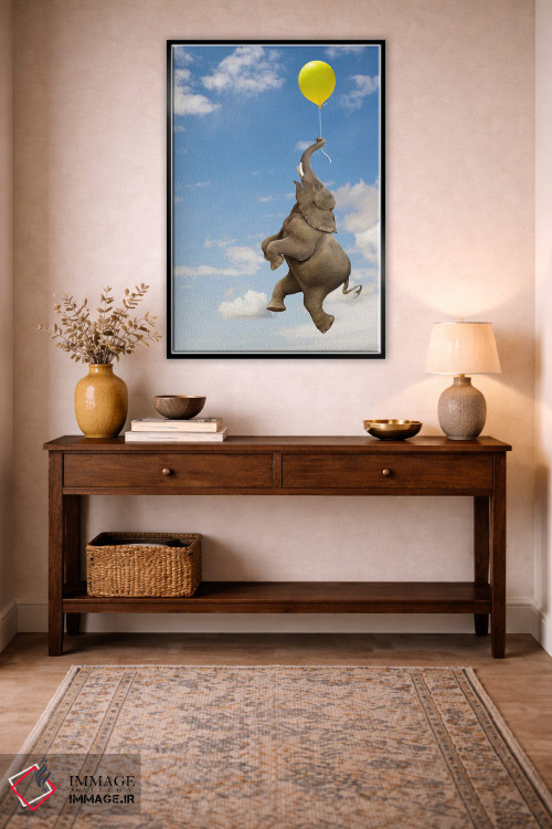 تابلو دکوراتیو سبکی باور نکردنی وجود اثر لوند روزر - D5B