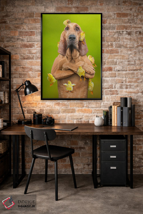 تابلو دکوراتیو جذاب برای جوجه ها اثر لوند روزر - D4B