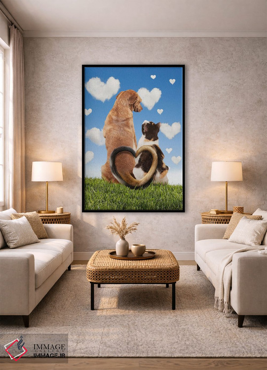 تابلو دکوراتیو عشق تابستانی اثر لوند روزر - D1B