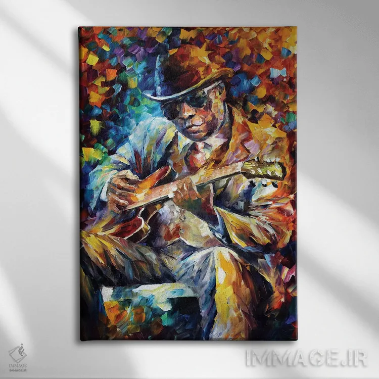 تابلو دکوراتیو جان لی هوکر اثر لئونید آفرموف - نمای روبهرو روی دیوار