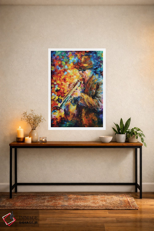 تابلو دکوراتیو صدای دلنشین و باشکوه اثر لئونید آفرموف - D3W