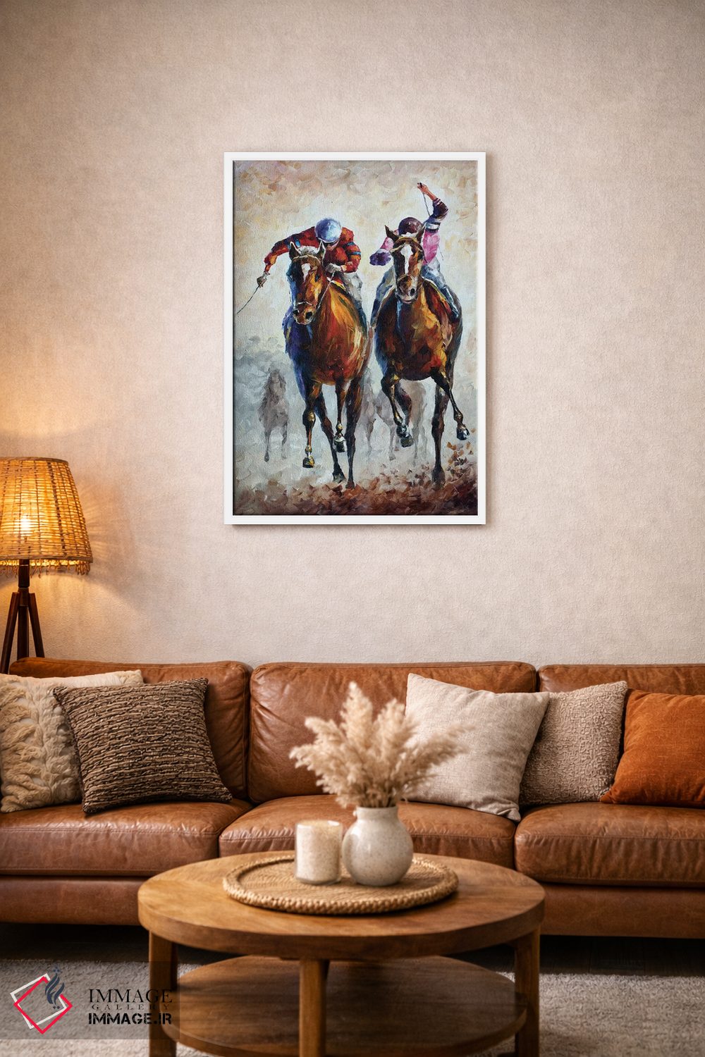 تابلو دکوراتیو رقبا اثر لئونید آفرموف - D2W