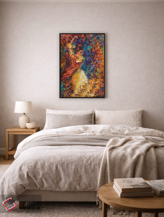 تابلو دکوراتیو فلامنکو و آتش اثر لئونید آفرموف - D5B