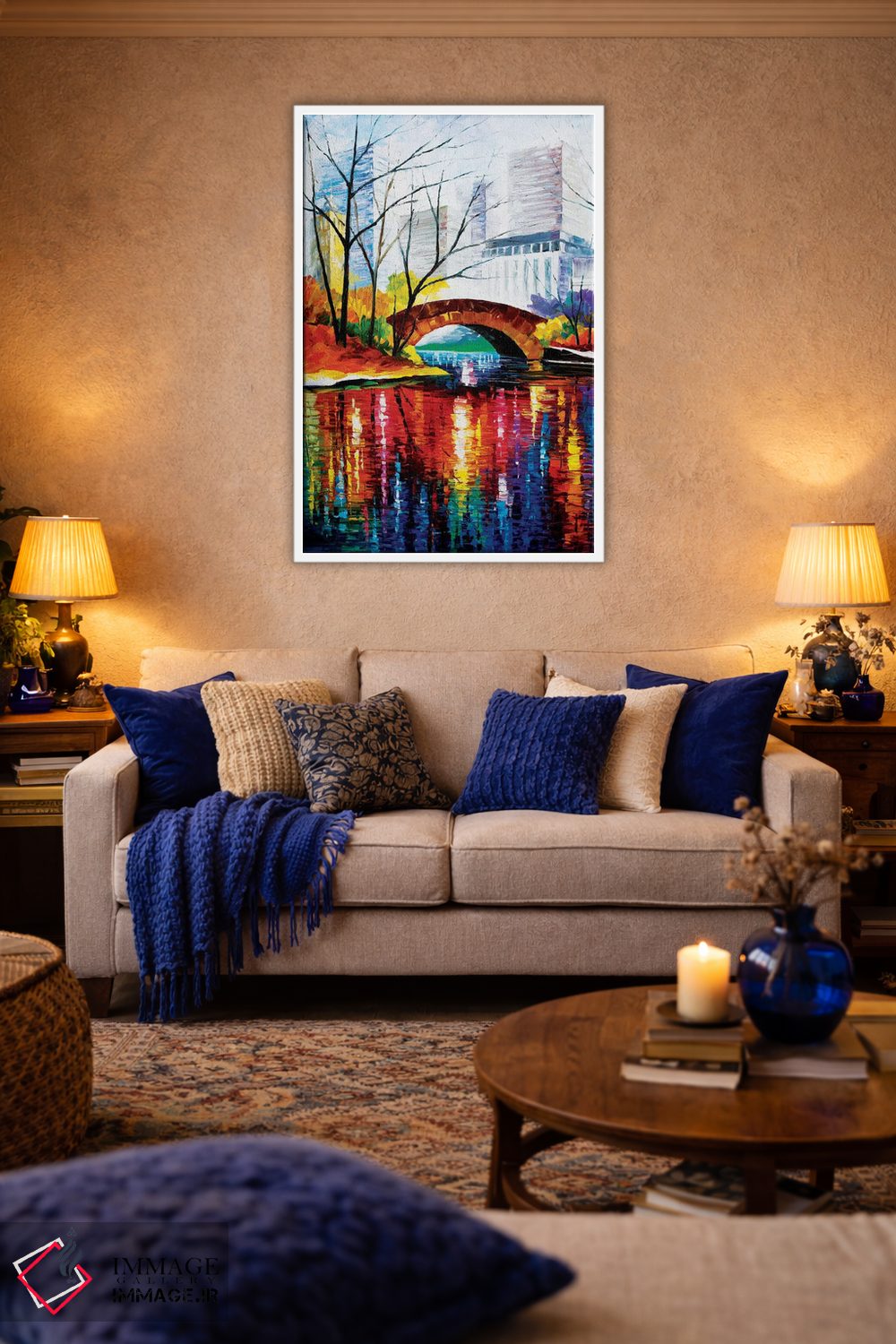 تابلو دکوراتیو سنترال پارک اثر لئونید آفرموف - D2W