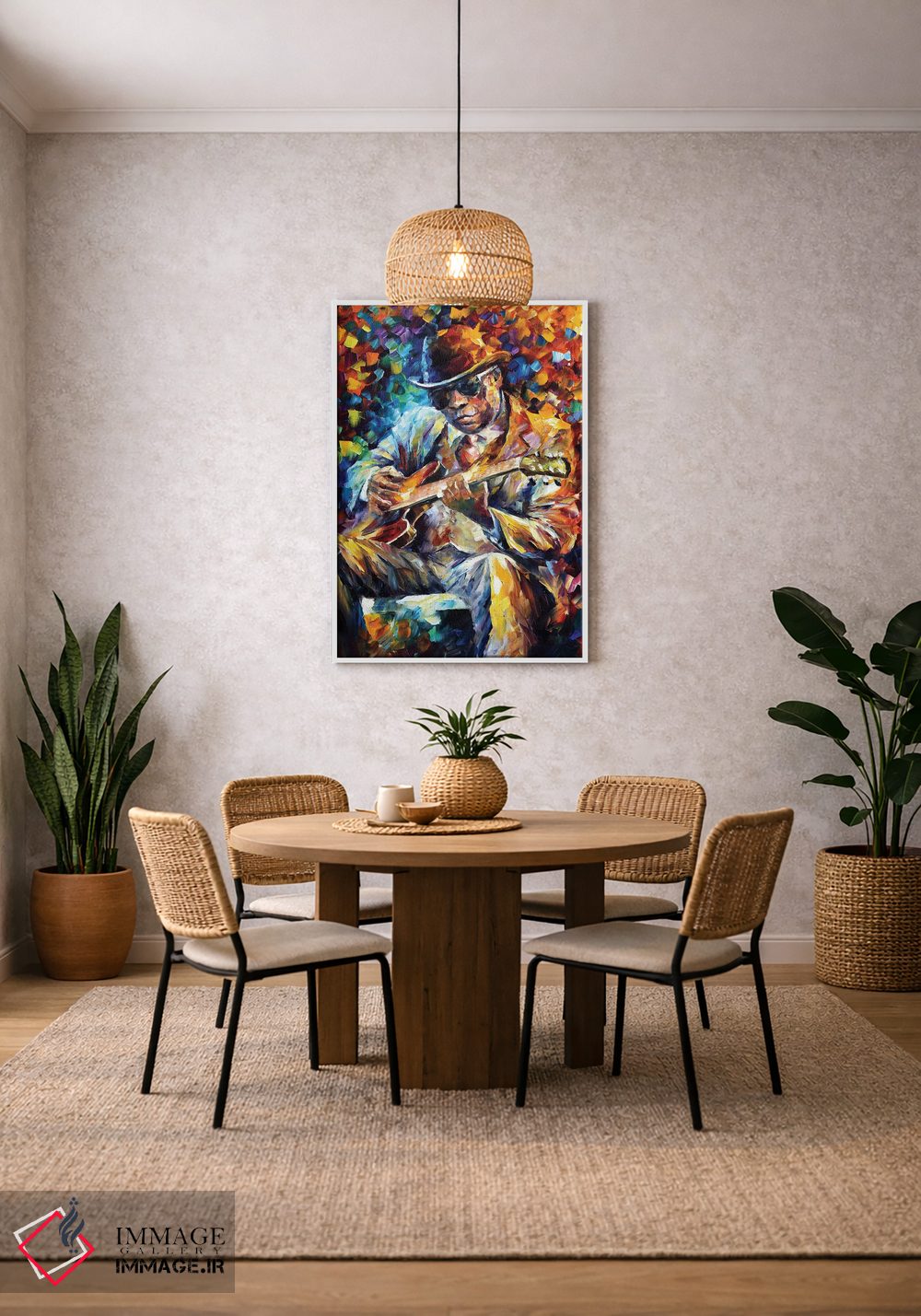 تابلو دکوراتیو جان لی هوکر اثر لئونید آفرموف - D2W