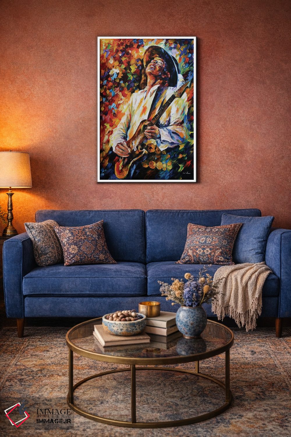 تابلو دکوراتیو استیوی ری وان اثر لئونید آفرموف - D2W