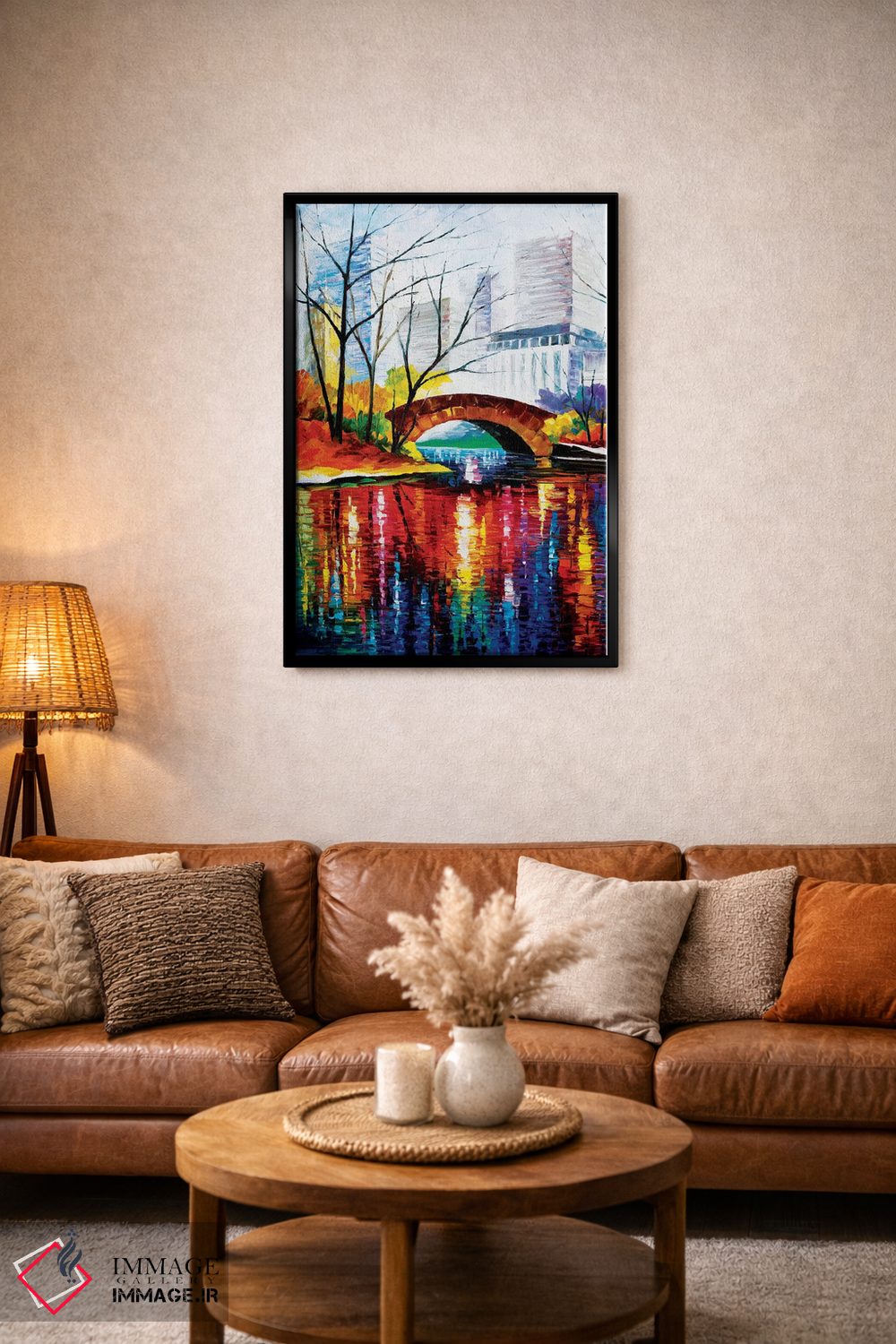 تابلو دکوراتیو سنترال پارک اثر لئونید آفرموف - D4B